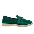 Loro Piana summer charms walk suede green