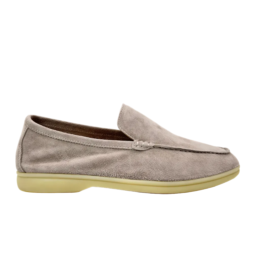 Loro Piana summer charms walk suede Camel
