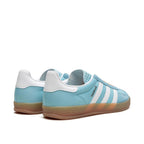 adidas gazelle blue&white