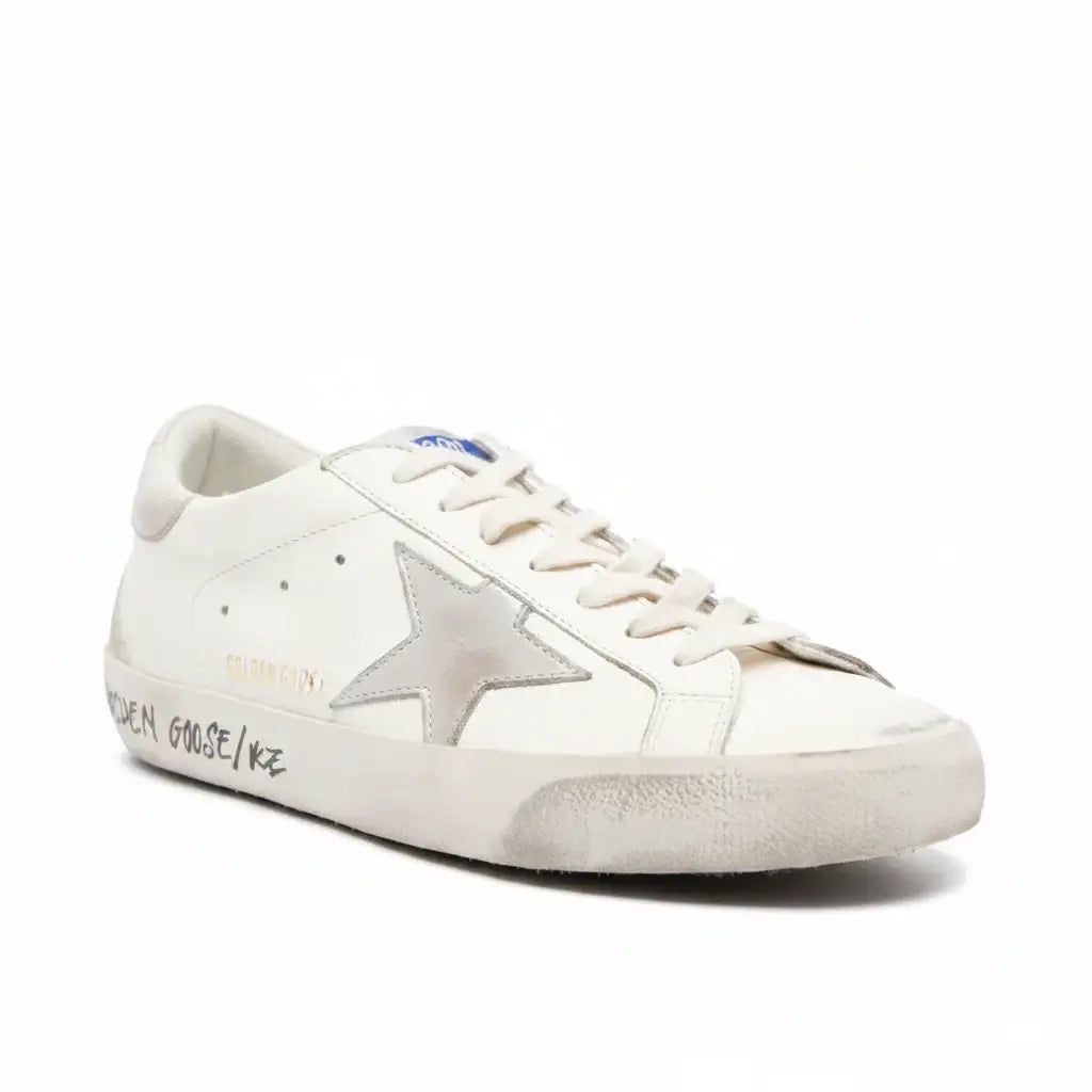 Golden Goose Super Star White & Silver