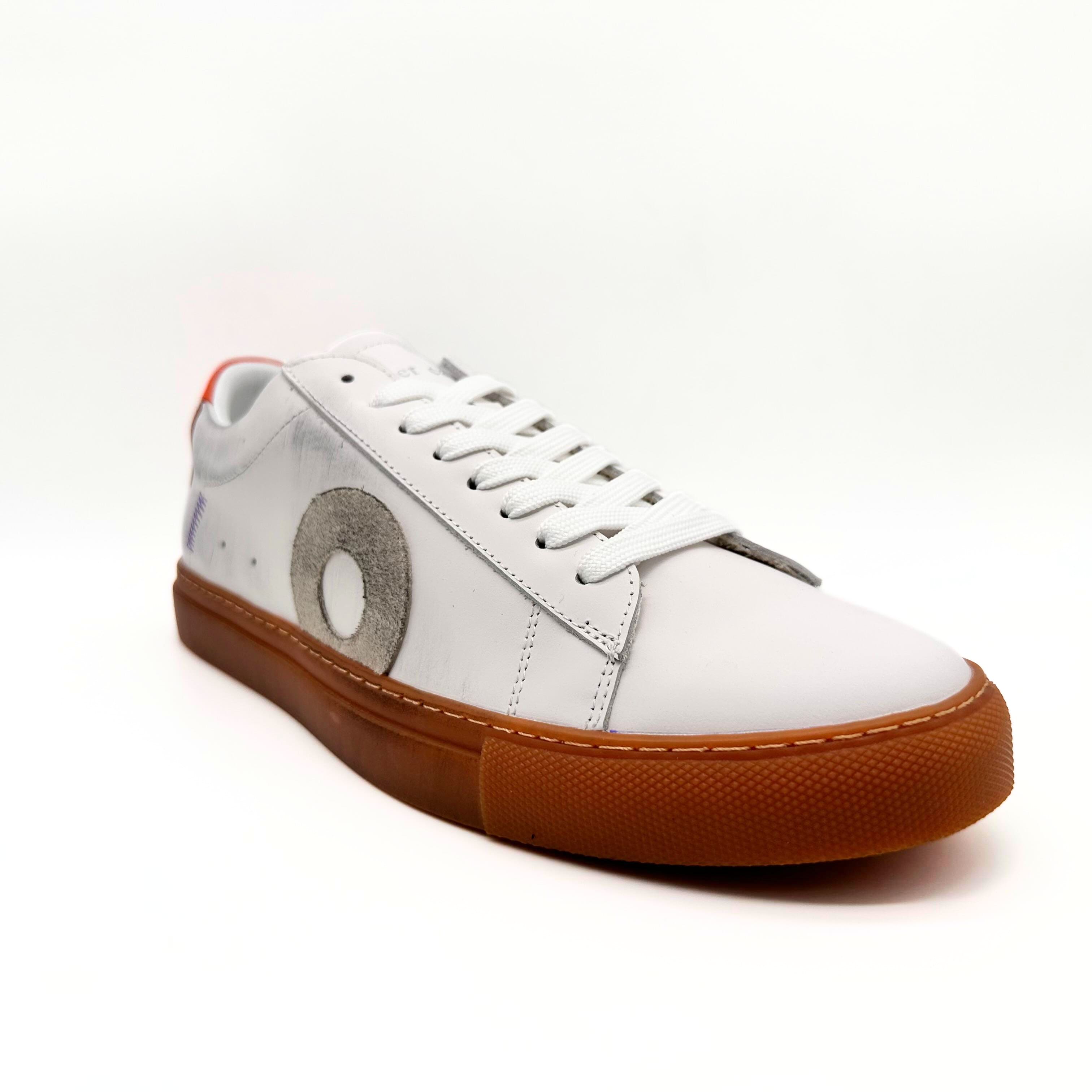 Oliver Cavell Low 1 White-Orange