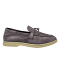 Loro Piana summer charms walk suede gray