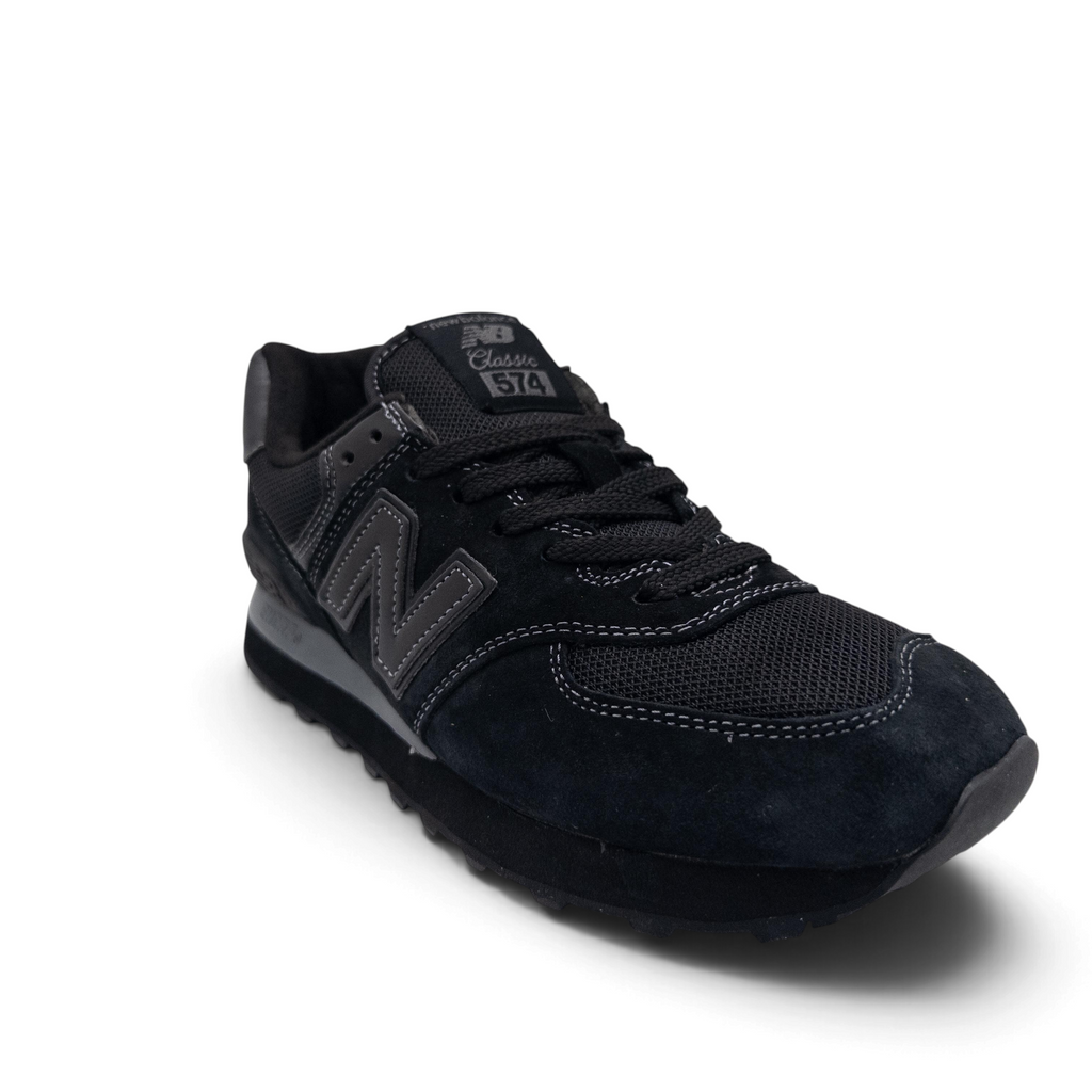 New Balance 574 all-black sneakers – view 2