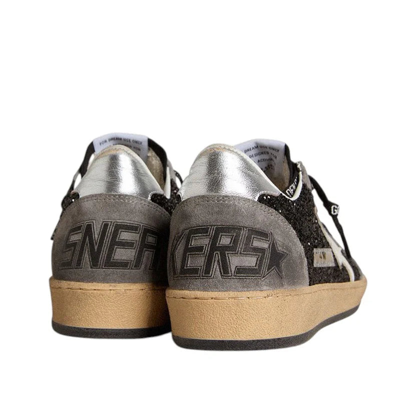 Golden Goose Ball Star Glitter with Leather Star