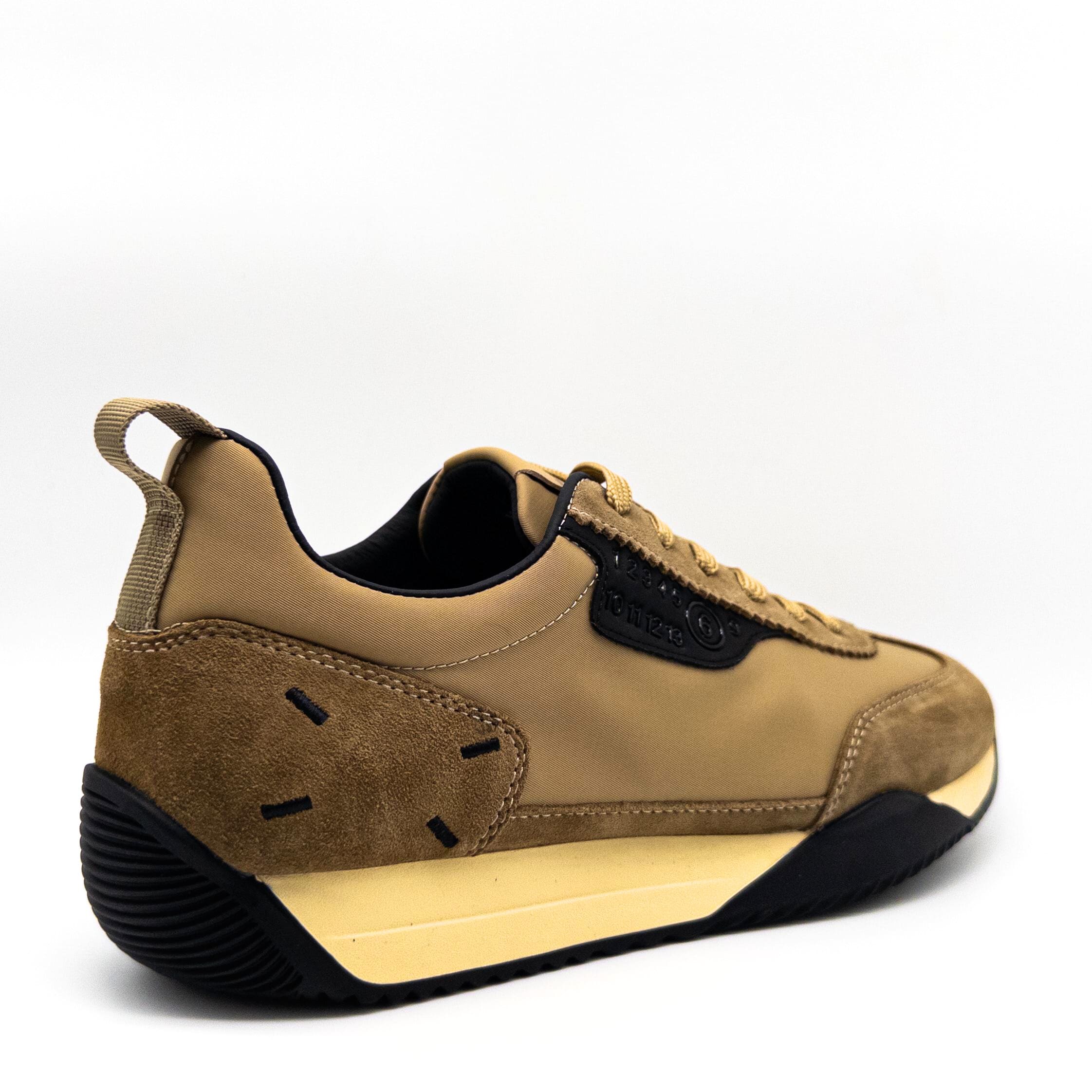 Maison Margiela High Gold Sneakers