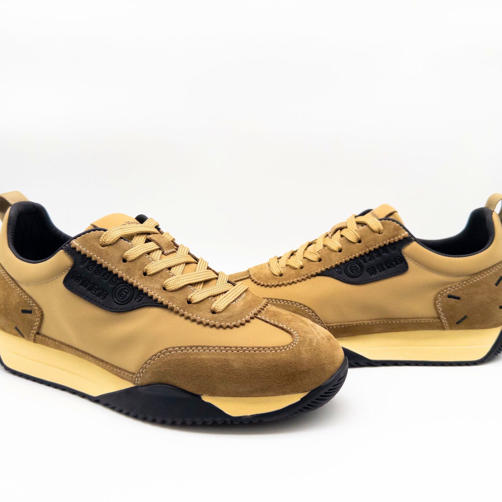 Maison Margiela High Gold Sneakers