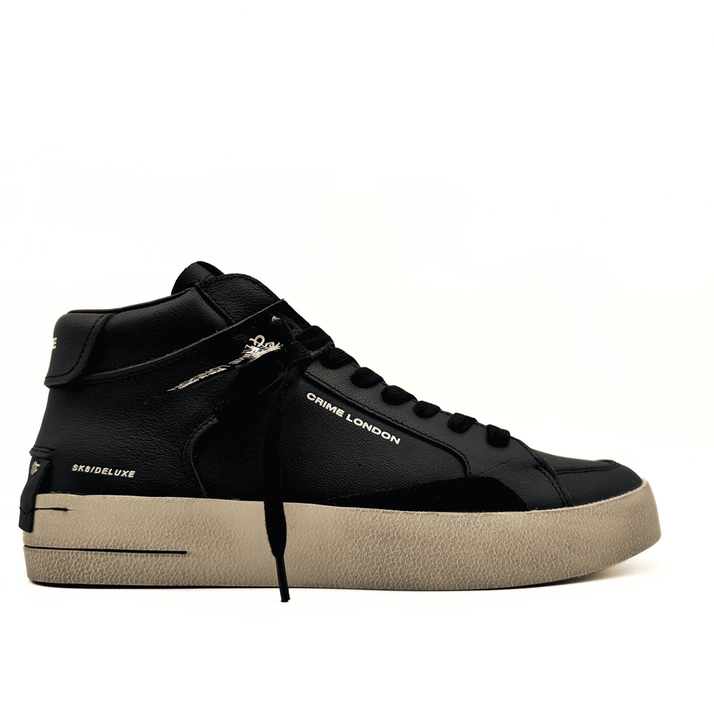 CRIME LONDON Black High-necked