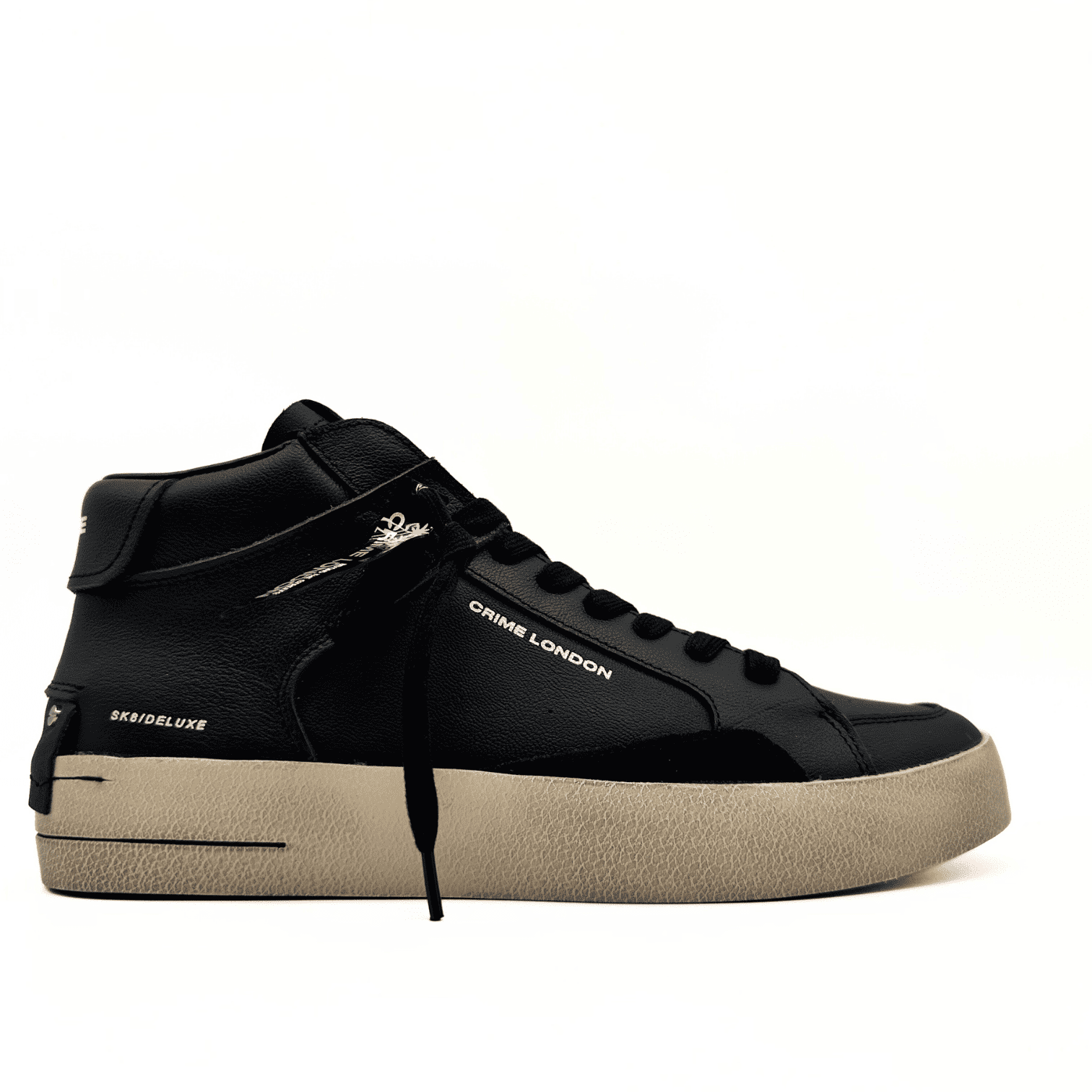 CRIME LONDON Black High-necked