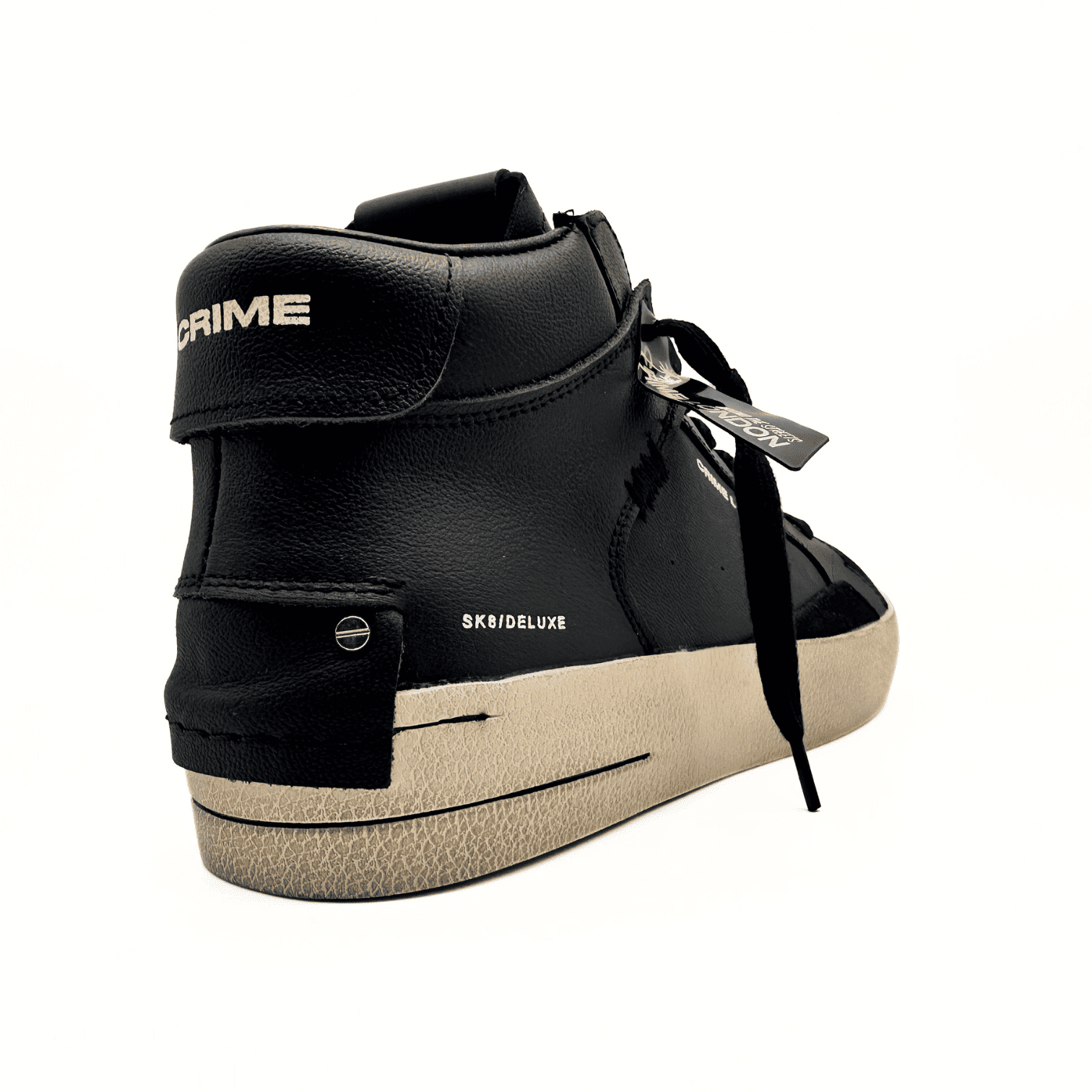 CRIME LONDON Black High-necked