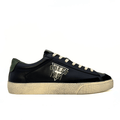Guess black and green leather sneakers