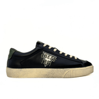 Guess black and green leather sneakers
