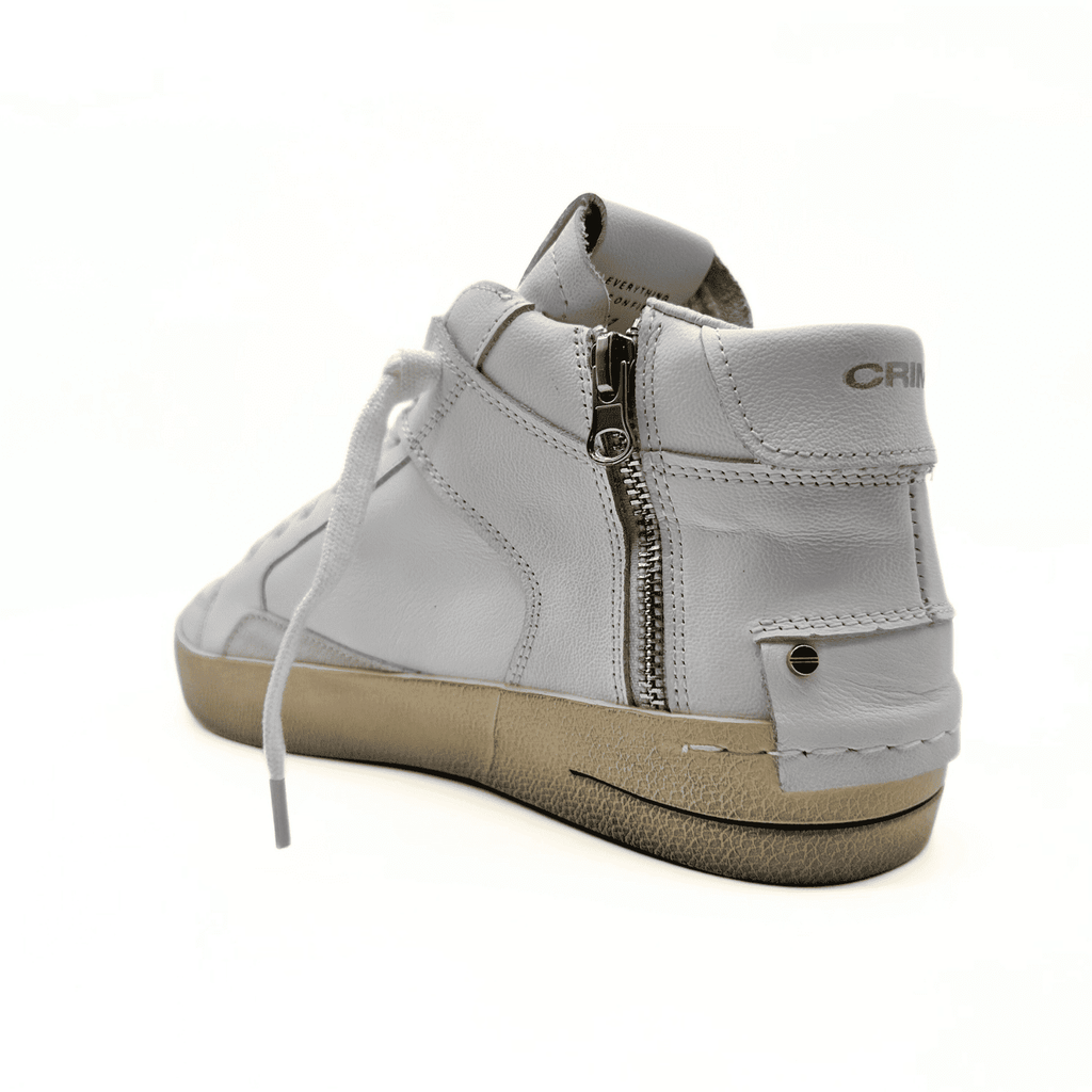 CRIME LONDON White High-necked