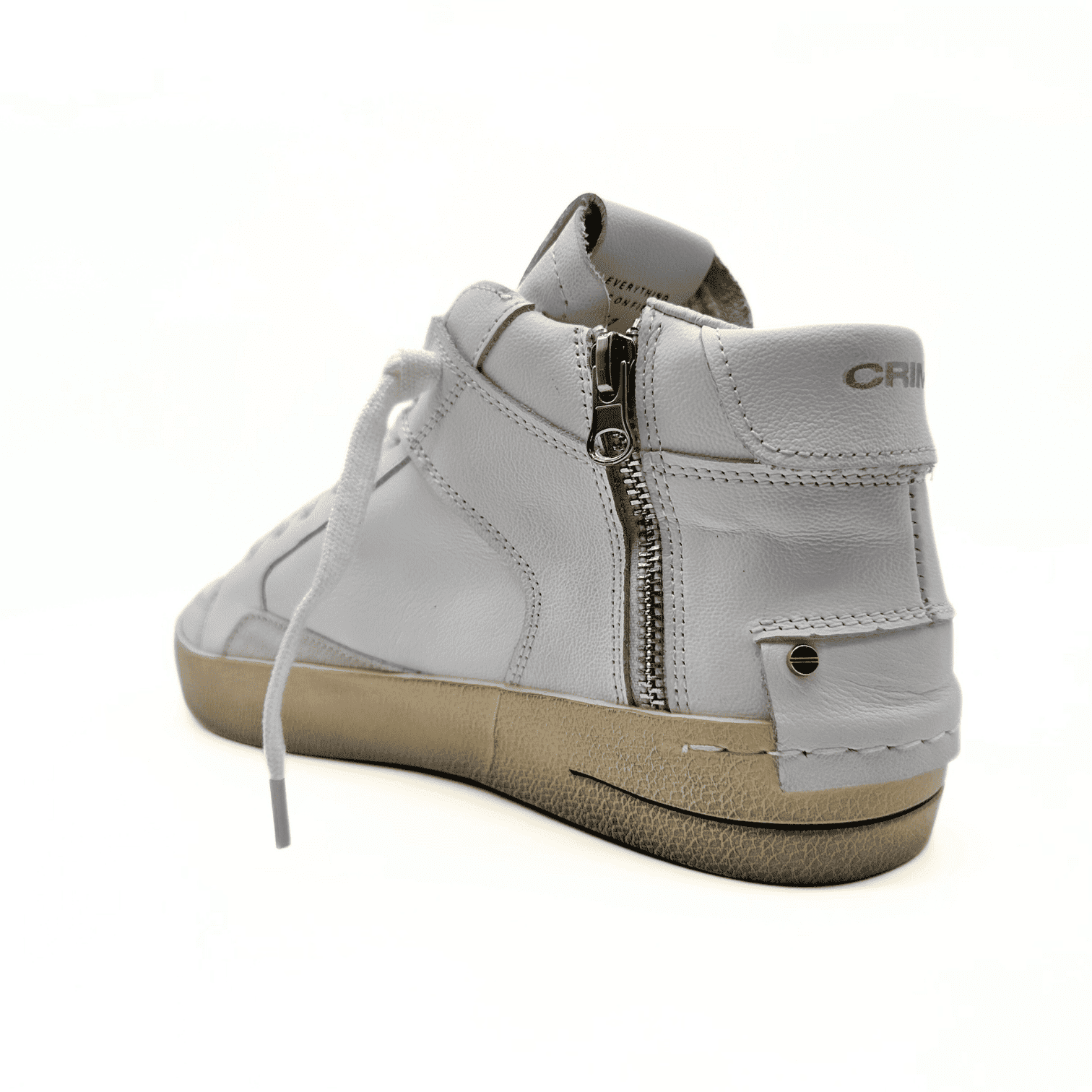 CRIME LONDON White High-necked