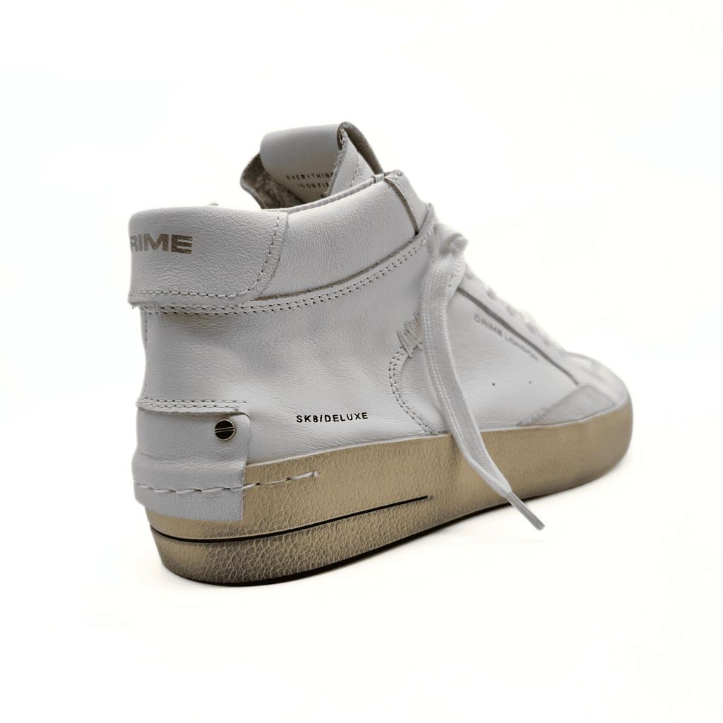 CRIME LONDON White High-necked