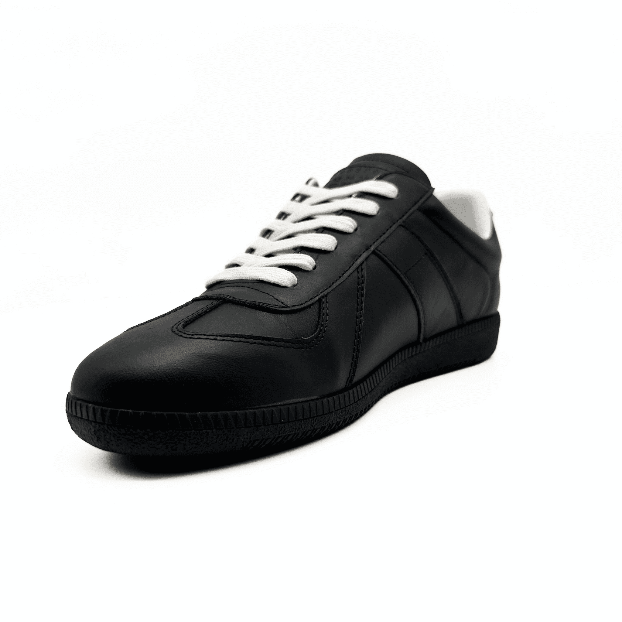 Maison margiela შავი ტყავი