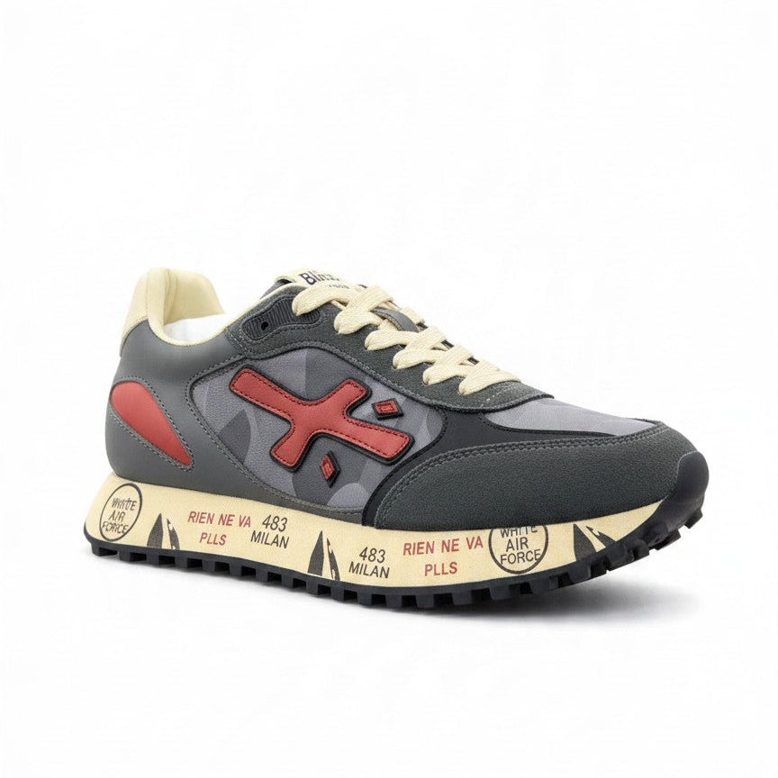 Premiata - Gray & Red