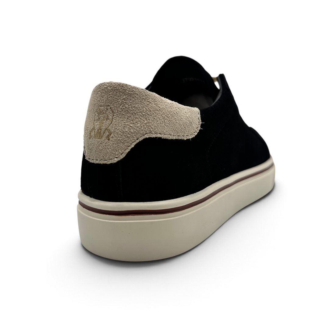 Brunello Cucineli Black Suede