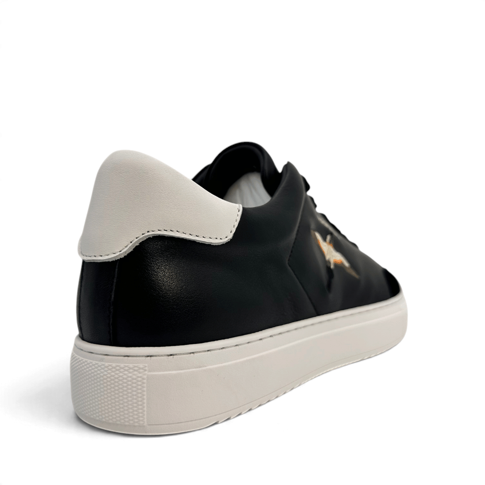 Axel Arigato Clean 90 Bee Bird black and white sneakers – view 3