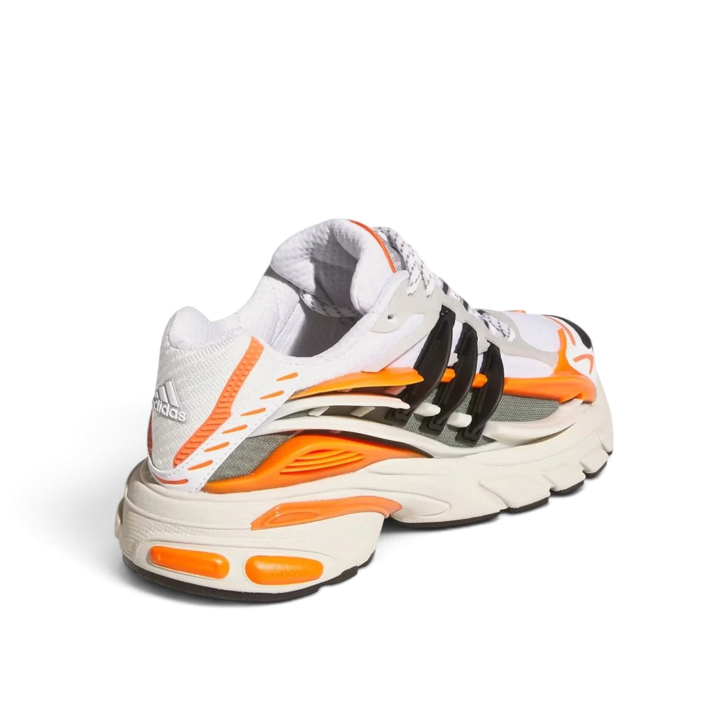 Bliss sneakers adidas Originals beyaz turuncu ve siyah detaylı fütüristik tasarımlı günlük spor ayakkabı