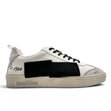 DSQUARED2 White & Blue Suide