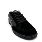 Bliss sneakers Emporio Armani siyah deri ve süet detaylı modern erkek günlük spor ayakkabı