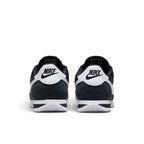 Bliss sneakers Nike Cortez siyah beyaz süet detaylı spor ayakkabı arka görünümü
