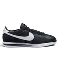 Bliss sneakers Nike Cortez siyah naylon ve süet detaylı beyaz Swoosh logolu retro günlük spor ayakkabı