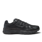 Bliss sneakers Nike P-6000 tamamen siyah file ve sentetik deri detaylı retro koşu stili günlük spor ayakkabı
