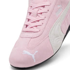 Bliss sneakers marka pembe süet PUMA spor ayakkabı, beyaz detaylı ve ikonik logolu günlük şık tasarım.