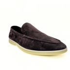 Loro Piana summer charms walk suede Brown