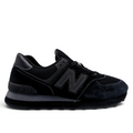 New Balance 574 all-black sneakers
