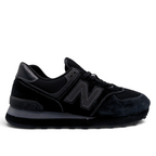New Balance 574 all-black sneakers