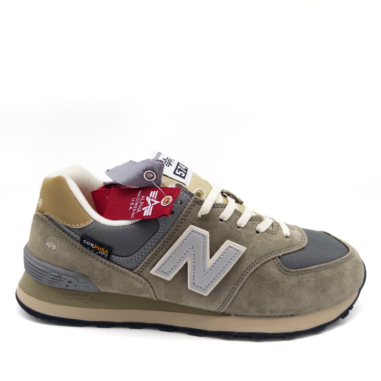 NEW BALANCE 574 ბრინჯაოსფერი/ნაცრისფერი