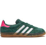 adidas gazelle ingoor green&pink