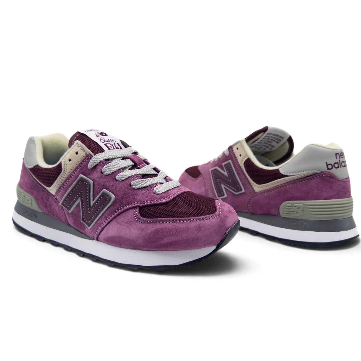 New Balance 574 pink sneakers – view 4