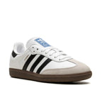 adidas samba white&black
